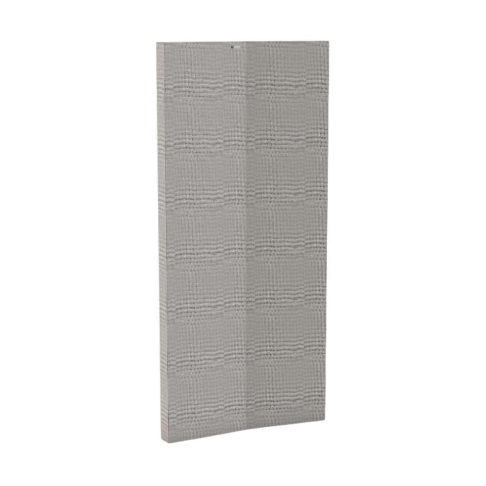 Glass GIK Acoustics ScreenPanel Vocal Screen light gray fabric acoustic panel with a soft woven surface