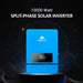 Graphic illustrating the appliances the 10000W inverter can power in Sun Gold Power 10000W 48VDC 120V/240V LifePo4 25.6KWH Self-Heating Lithium Battery Off-Grid Solar Kit
