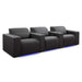 Graphite Valencia Barcelona Grand Ultimate Edition Home Theater Seating Row of 3 Width 115.5 Height 35.5 Depth 41