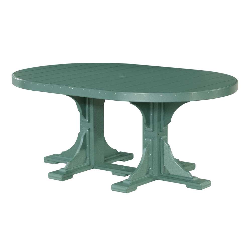 LuxCraft 4' x 6' Oval Table-Freedom Room