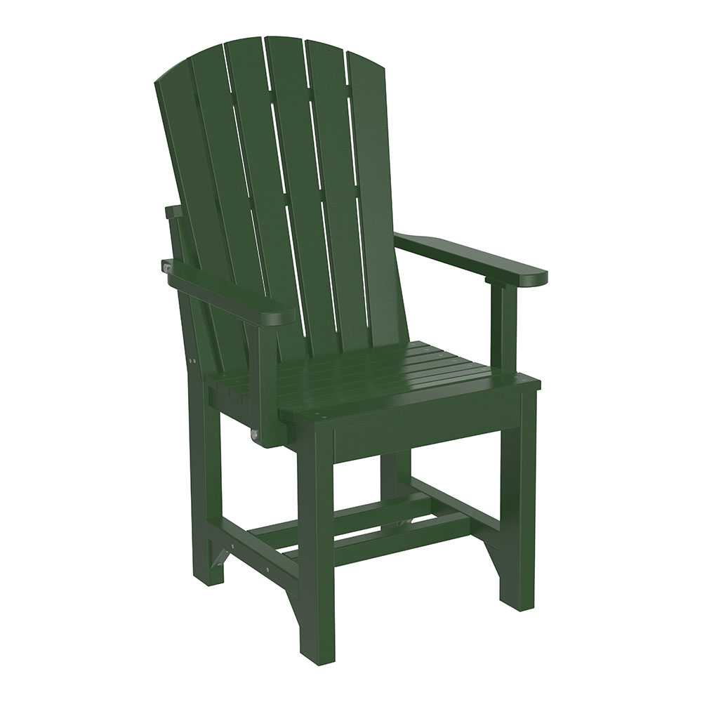 Green LuxCraft Adirondack Arm Chair