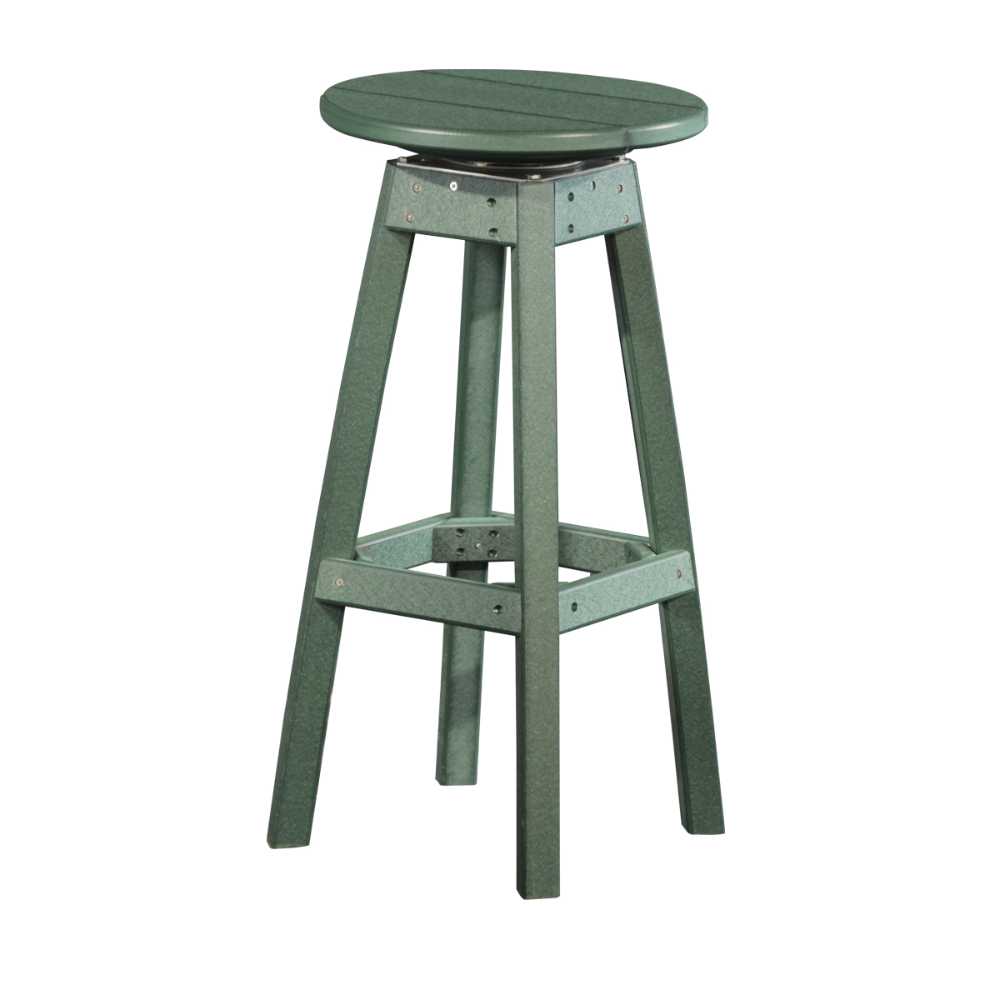 Green LuxCraft Bar Stool