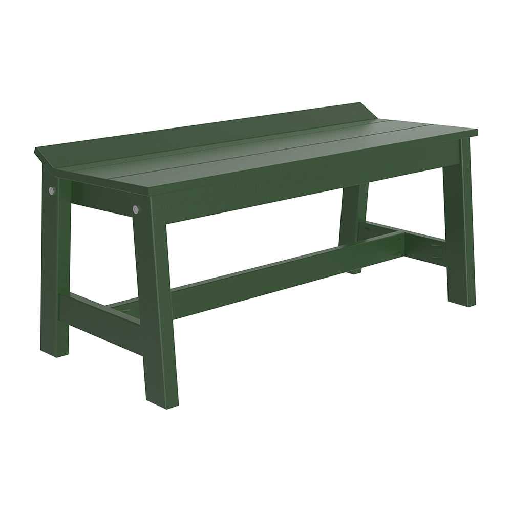 Green LuxCraft Cafe Dining Bench 41