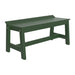 Green LuxCraft Cafe Dining Bench 41