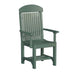 Green LuxCraft Classic Arm Chair