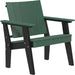 Green and Black LuxCraft Urban Chat Chair