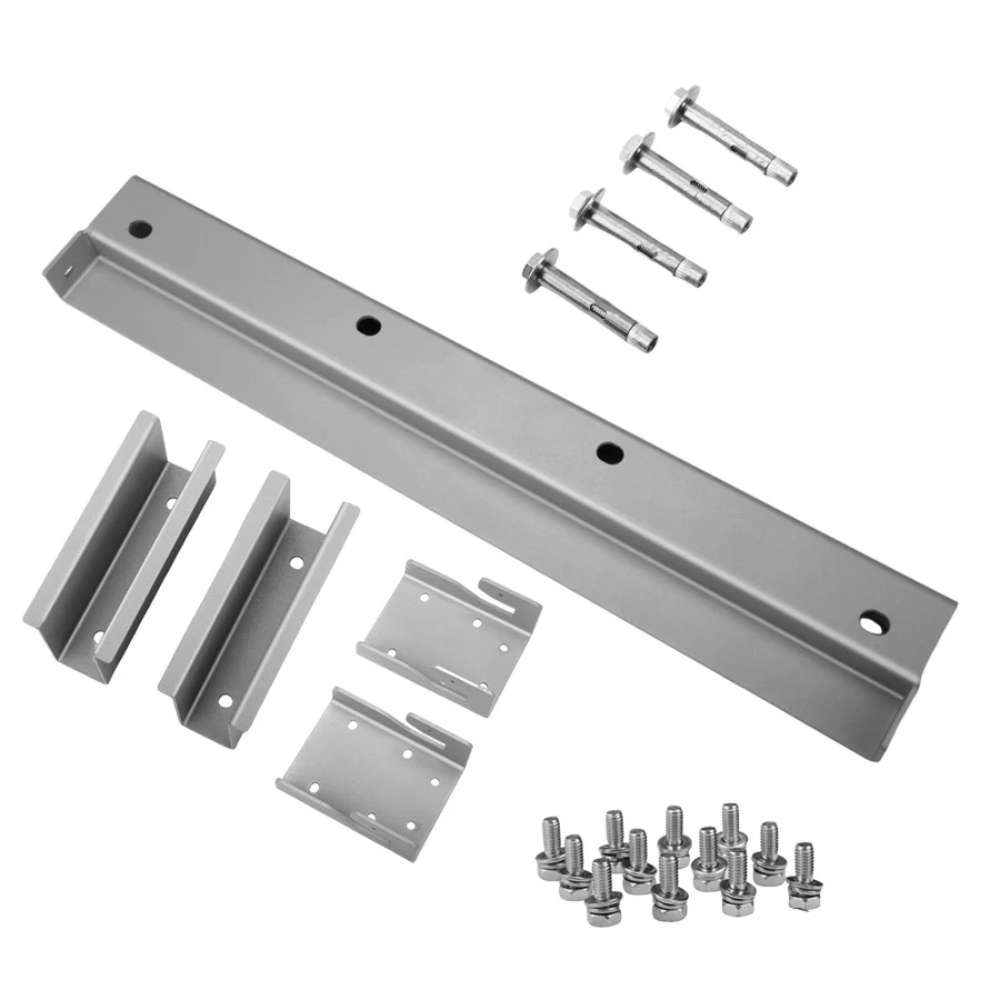 Heavy-duty wall mounting hardware, brackets, and bolts for Sun Gold Power Wall Mount Kit for SG48200T Battery