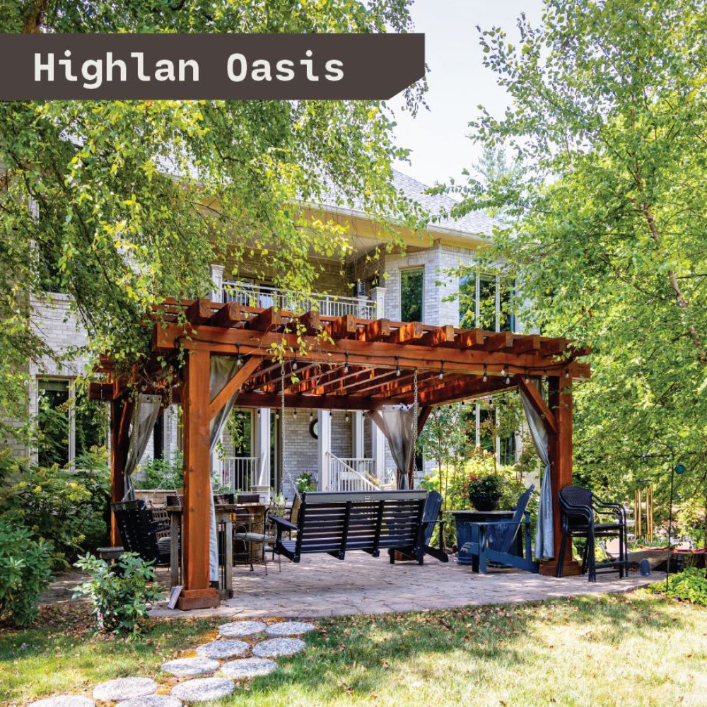 Highland Oasis Pergola