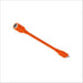 Jackery Adapter DC8020 to USB-C shown as an orange adapter cable with a DC8020 female connector on one end and a USB-C plug on the other against a white background