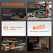 Jackery Explorer 1000 V2 Portable Power Station highlighting its 1500W output 3000W surge power ChargeShield 2.0 protection and long battery life