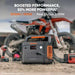 Jackery Explorer 1000 V2 Portable Power Station powering high-wattage appliances with a 1070Wh battery, 1500W output, and 3000W peak power