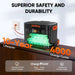 Jackery Explorer 2000 Plus Portable Power Station features a cutaway view highlighting its long-life battery, safety protections, and durable internal design
