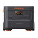 Jackery Explorer 2000 Plus Portable Power Station shown from the front highlights its display, multiple AC outlets, USB ports, and compact all-in-one design