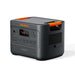 Jackery HomePower 3000 Portable Power Station is shown at an angle with its front outlets, side vents, and orange handles