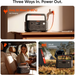 Jackery Explorer 500 v2 Portable Power Station is shown with AC, car, and solar charging options to illustrate its flexible recharging methods
