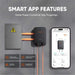 Jackery Explorer 5000 Plus Portable Power Station shown with a smart app display for monitoring power use, solar input, and home backup performance