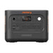Jackery HomePower 2000 Plus v2 Power Station front view showing its display, USB ports, AC outlets, DC port, and built-in light
