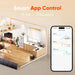 Jackery HomePower 3000 Portable Power Station connects to a home setup with smart app control through Wi-Fi and Bluetooth