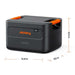 Jackery HomePower 3600 Plus Battery Pack shown with size markings for 14.8 inches wide, 9.0 inches deep, and 12.5 inches tall