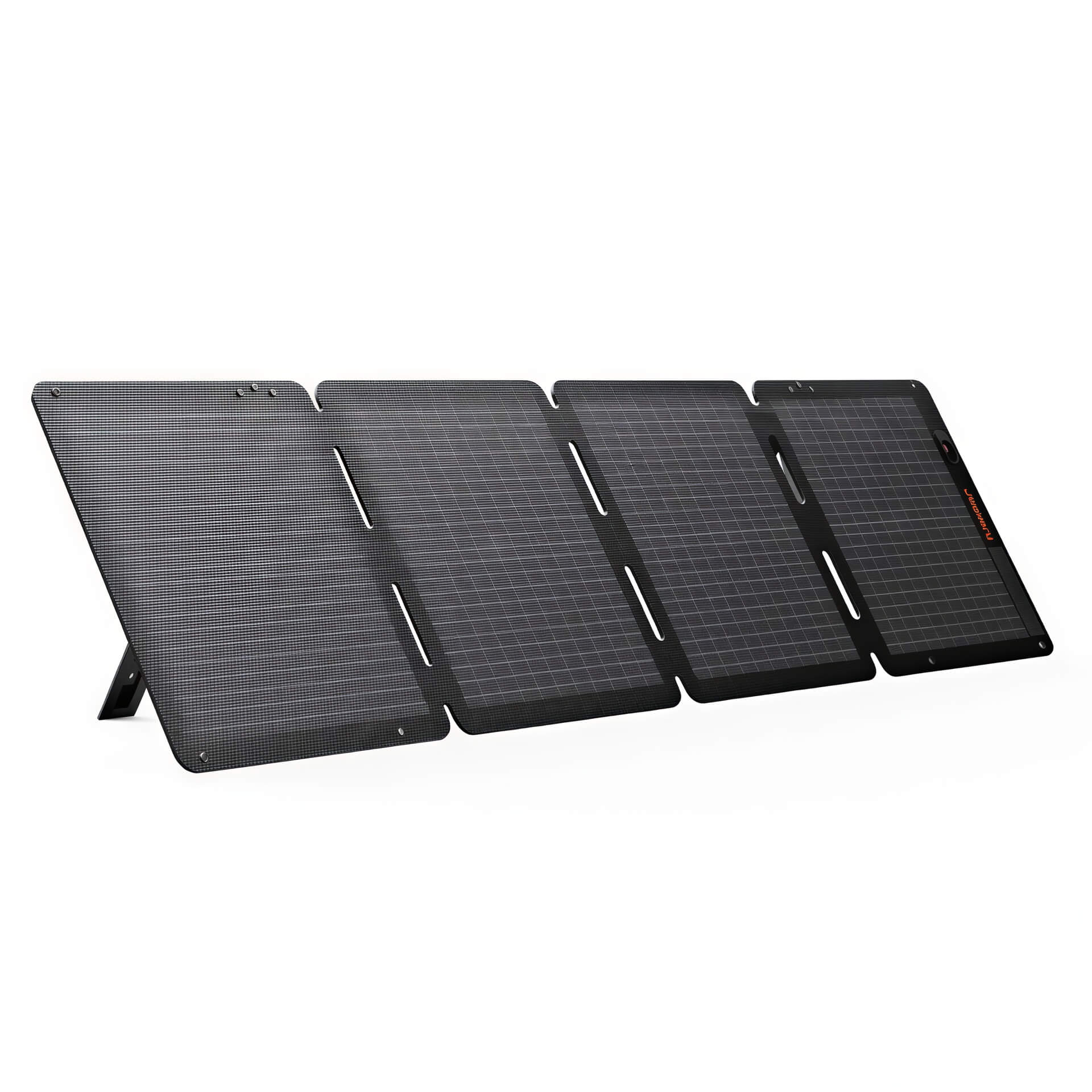 Jackery Solar Generator 500 v2 + 100W Air Solar Panel with a portable power station placed in front of a foldable solar panel for reliable off-grid charging