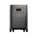 Jackery Solar Generator Explorer 5000 Plus Portable Power Station front-facing view showing the digital display, control buttons, and several AC power outlets