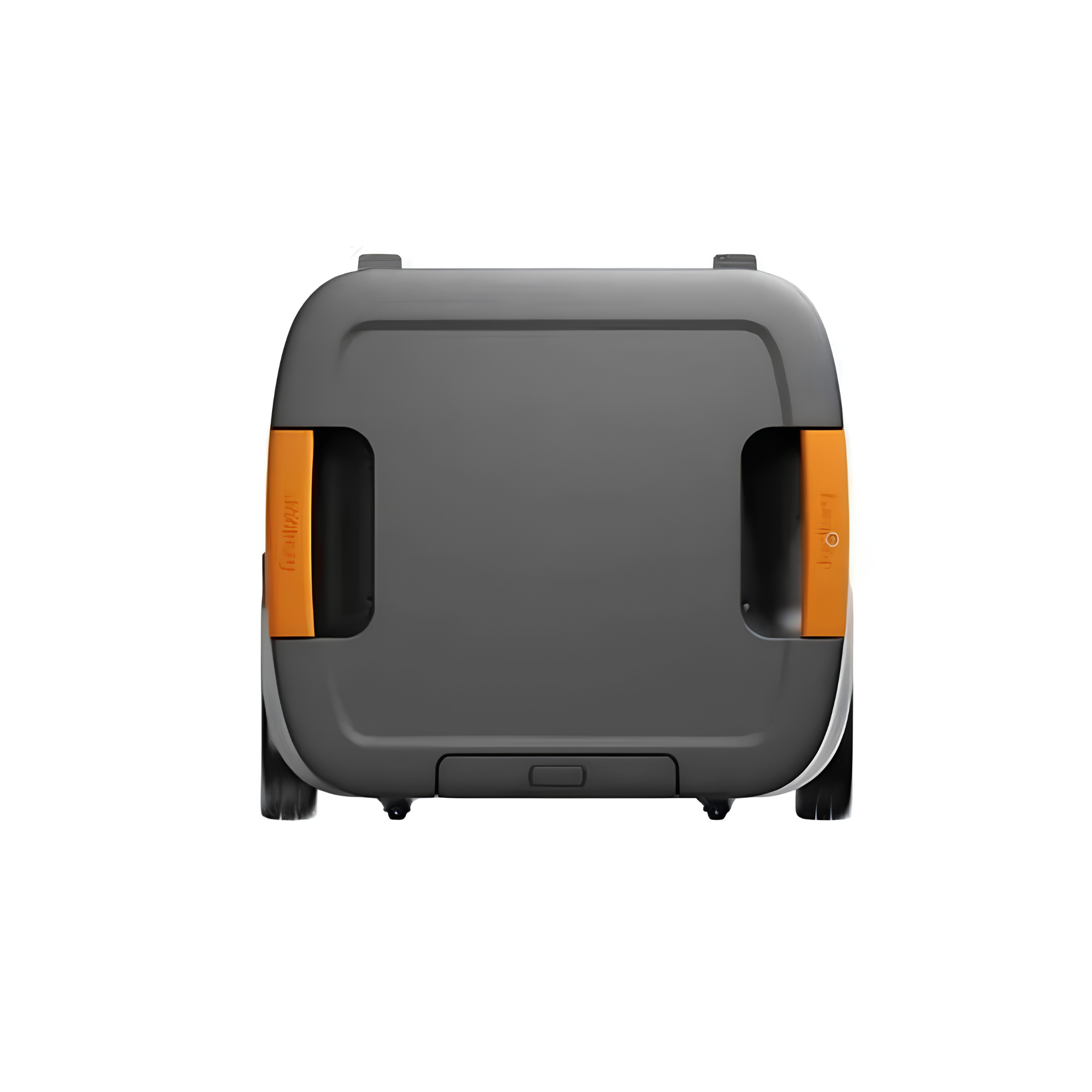 Jackery Solar Generator Explorer 5000 Plus + SolarSaga 500X x 2 viewed from above, highlighting its compact square design with two built-in side handles