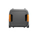 Jackery Solar Generator Explorer 5000 Plus + SolarSaga 500X x 2 viewed from above, highlighting its compact square design with two built-in side handles