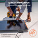 Jackery SolarSaga 100 Prime Solar Panel being mounted with a drill, highlighting its 12 mounting holes for secure DIY installation