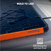 Jackery SolarSaga 100 Prime Solar Panel covered with water droplets, showcasing its IP68 waterproof and dustproof construction