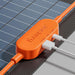 Jackery SolarSaga 40 Air Solar Panel includes dual USB-C and USB-A ports for directly charging phones and small devices