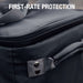 Jackery Upgraded Carrying Case Bag (L) close-up showing the durable exterior, reinforced stitching, and zipper for added protection