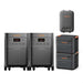 Jackery Whole-Home Backup Kit 5000 Plus (20kWh) comes with two portable power stations, two expansion batteries, and a smart transfer switch