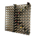 KingsBottle 110 Bottle Timber Wine Rack | 10x10 Configuration-Freedom Room