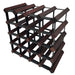 KingsBottle 20 Bottle Timber Wine Rack | 4x4 Configuration-Freedom Room