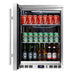 KingsBottle 24 Inch Outdoor Beer Fridge Cooler Stainless Steel-Freedom Room