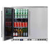 KingsBottle 36 Inch Outdoor Beverage Refrigerator 2 Door For Home-Freedom Room