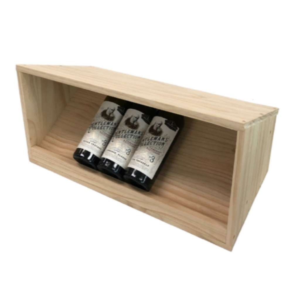 KingsBottle 7 Bottle Display Wine Cube-Freedom Room