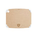 Las Vegas Raiders Crate & Barrel NFL Organic Cotton Oven Mitt with Silicone Grip features a natural tan surface, white corner grips, and an engraved Raiders shield logo