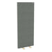 Lead GIK Acoustics FreeStand Bass Trap Panel in textured gray fabric with light metal feet for acoustic room balance