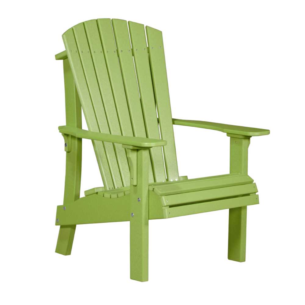 Lime Green LuxCraft Royal Adirondack Chair