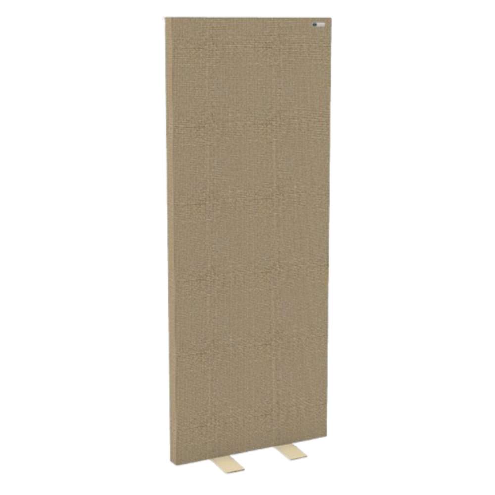 Lomond GIK Acoustics FreeStand Acoustic Panel in a sand-colored fabric finish with a freestanding design for acoustic treatment