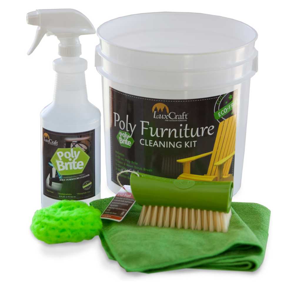 LuxCraft Poly-Brite Cleaning Kit-Freedom Room