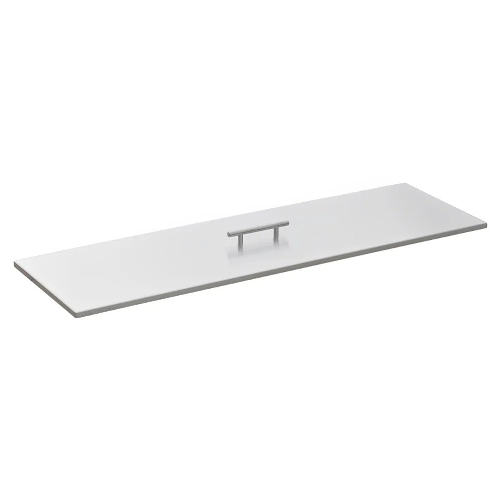 LuxCraft Rectangle Stainless Steel Burner Cover 12 x 42