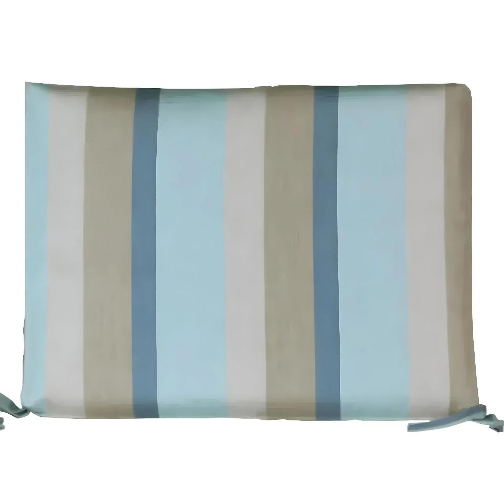 Luxcraft 2' Seat Cushion made of sunbrella fabric in color Gateway Mist 0