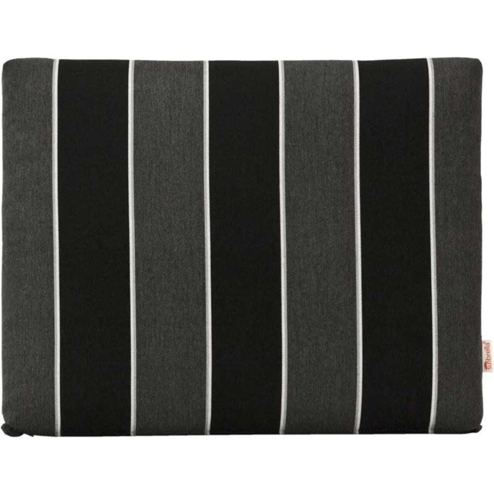 Luxcraft 2' Seat Cushion made of sunbrella fabric in color Peyton Granite