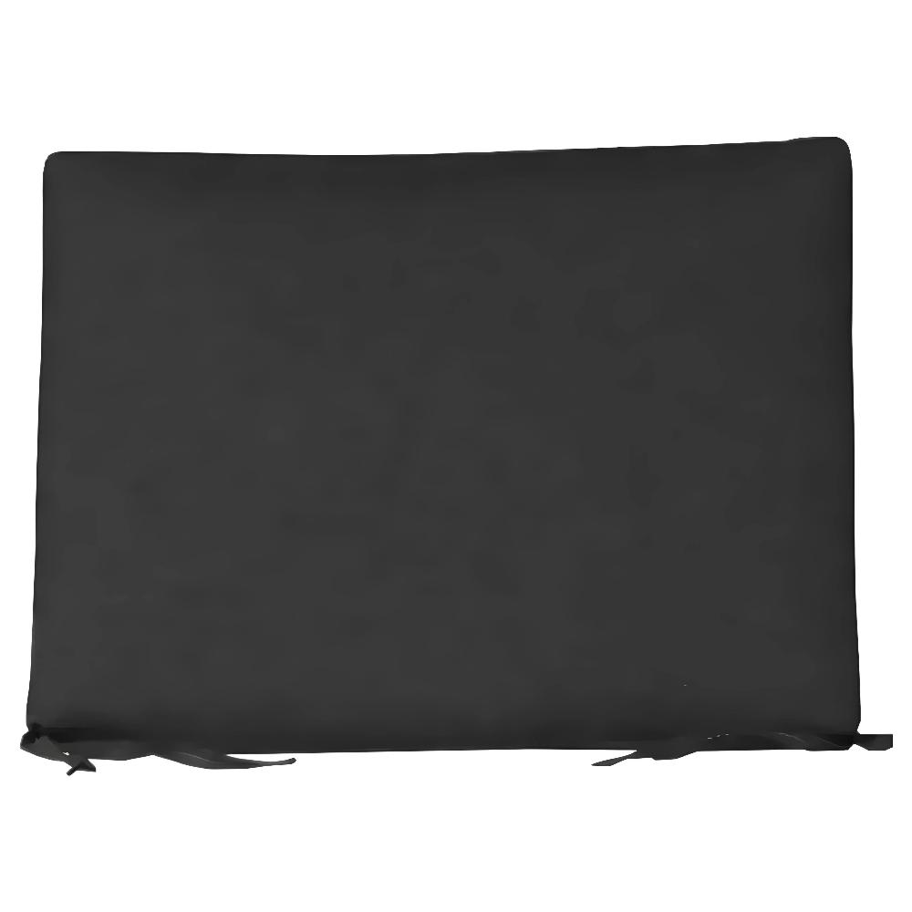 Luxcraft 2' Seat Cushion made of sunbrella fabric in color Spectrum Carbon 0