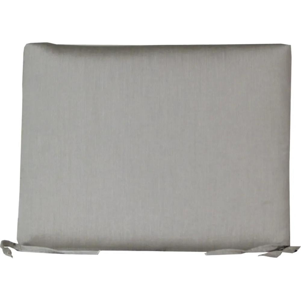 Luxcraft 2' Seat Cushion made of sunbrella fabric in color Spectrum Dove