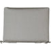 Luxcraft 2' Seat Cushion made of sunbrella fabric in color Spectrum Dove