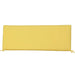 Luxcraft 4' Seat Cushion made of Sunbrella fabric in color Buttercup