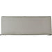 Luxcraft 4' Seat Cushion made of Sunbrella fabric in color Spectrum Dove